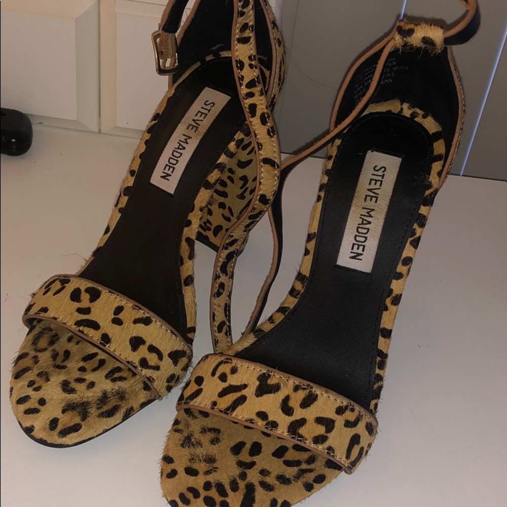 Steven Madden Cheetah Print Chunk Heels - image 3